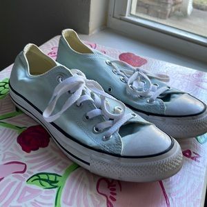 Converses Light Blue Size 9